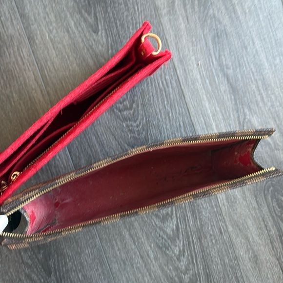 SOLD ❣️ LOUIS VUITTON Damier Ebene Poche Toilette 26 Pouch LV Authentic - Picture 9 of 12